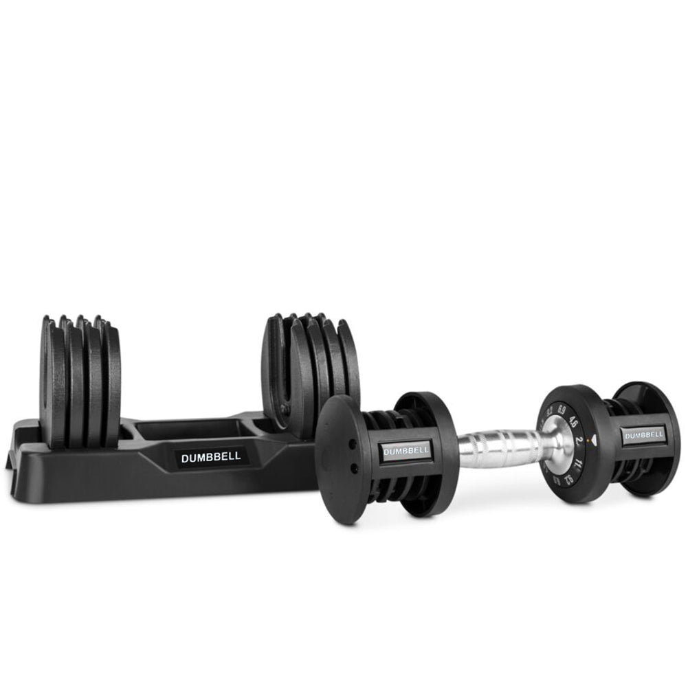 DH FitLife Kit Pesi Palestra Manubri Regolabili da 1,5 kg a 18 kg con DH FitLife Kit Pesi Palestra Manubri Regolabili da 1,5 kg a 18 kg con