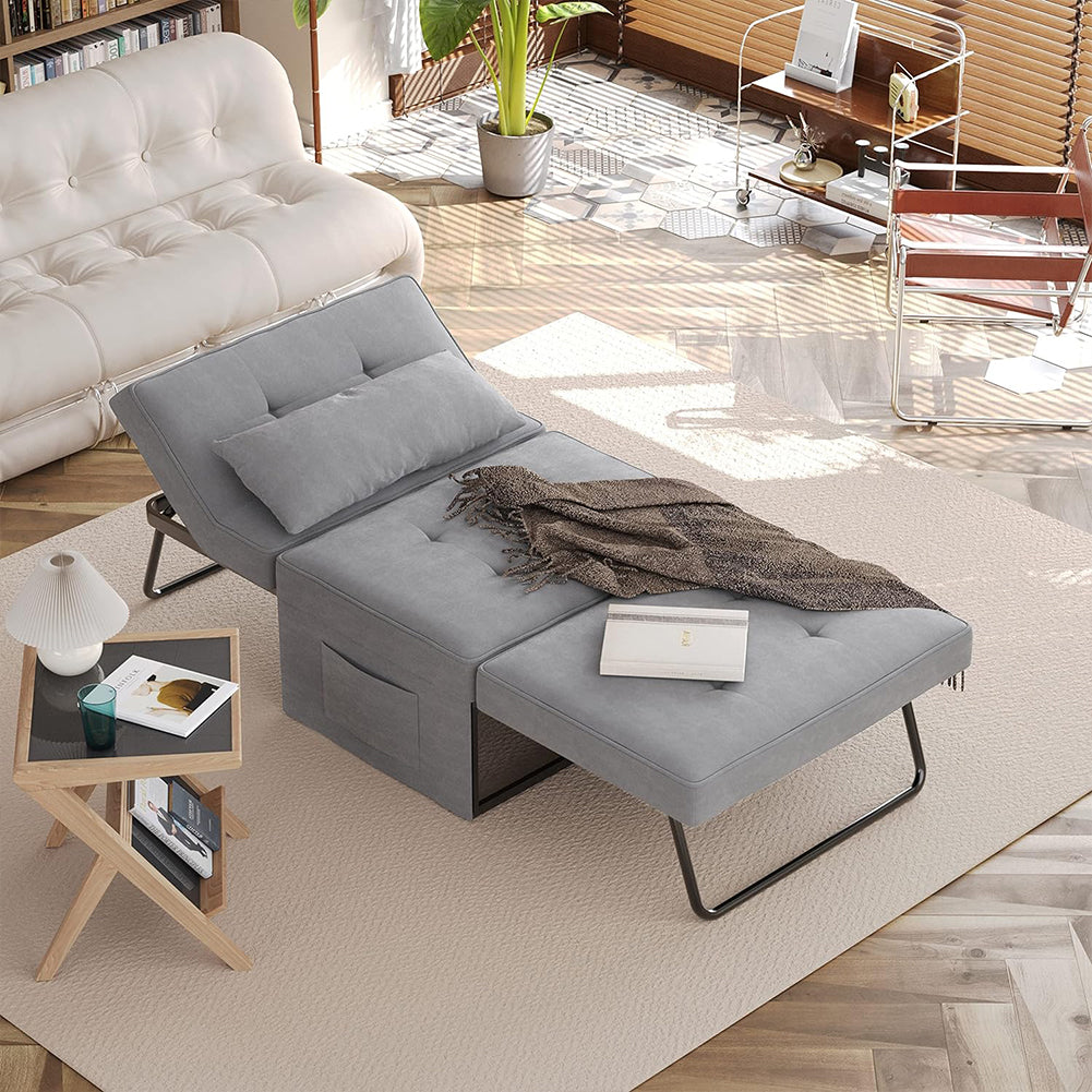 Divano A 2 Posti Yaheetech In Velluto Verde - Moderno Con Cuscini E Tasche Laterali - Foto 13