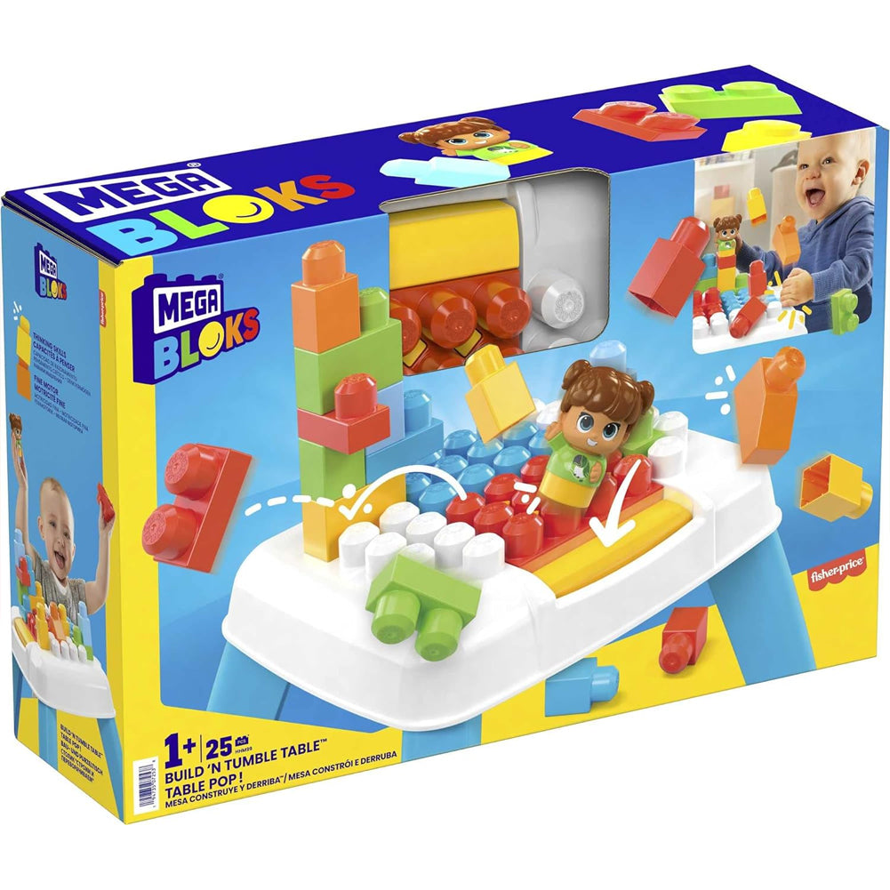MEGA - MEGA BLOKS Tavolino Blocchi A Caduta, Set Con 2 Funzioni Di Caduta 23 Blocchi Da Costruzione Gra Evtk6zybwr4nsdm Pjhx MEGA - MEGA BLOKS Tavolino Blocchi A Caduta, Set Con 2 Funzioni Di Caduta 23 Blocchi Da Costruzione Gra Evtk6zybwr4nsdm Pjhx