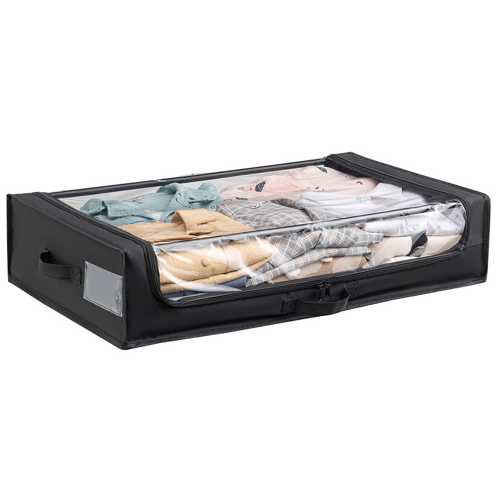 AiQInu Set di Contenitori Sottoletto,2 Pezzi Organizer Sotto letto di AiQInu Set di Contenitori Sottoletto,2 Pezzi Organizer Sotto letto di