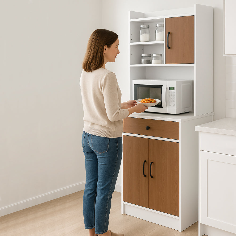 Credenza Mediamente Alta Per Microonde Con Cassetto E Ante In Faggio E Nero Per Microonde Di Fascia Media Con 1 Cassetto E 2 Ante 3662897118373 Credenza Mediamente Alta Per Microonde Con Cassetto E Ante In Faggio E Nero Per Microonde Di Fascia Media Con 1 Cassetto E 2 Ante 3662897118373