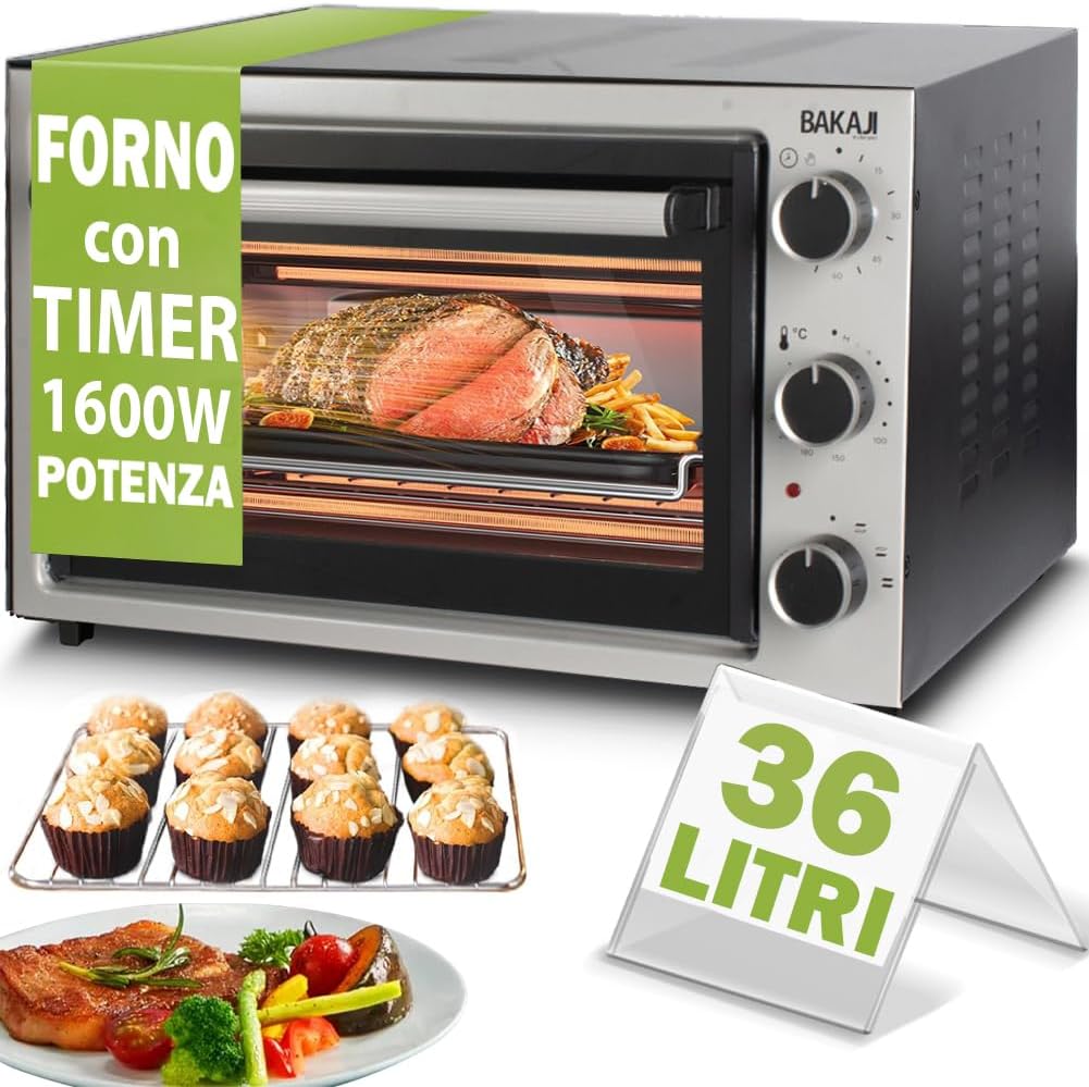 Forno Elettrico Da Tavolo 1240°C - Cottura Continua, Regolazione Temperatura/Tempo, Per Vetro, Ceramica, Metall - Foto 4