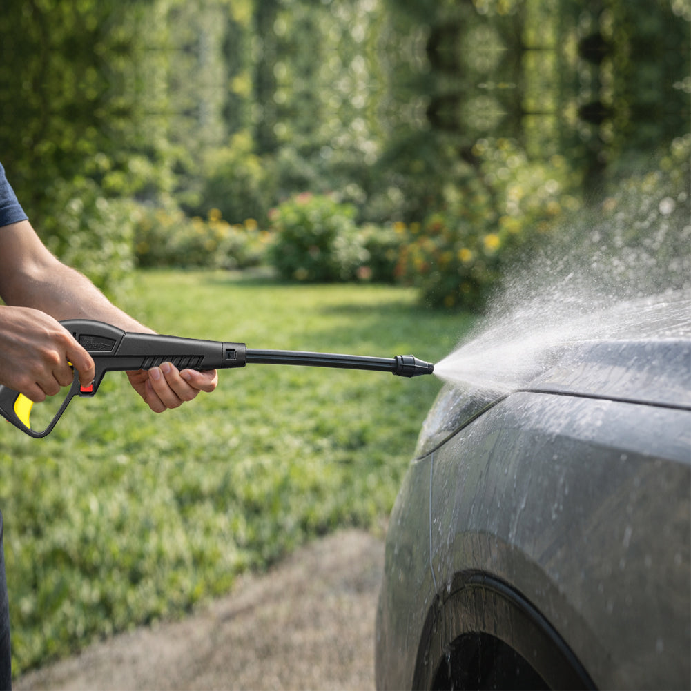 MXGZ Strumento Di Pulizia A Spruzzo Per Tubo Giardino, Pistola Ad - Foto 1