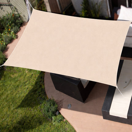 Vela Ombreggiante Impermeabile 3.5 x 4 m Rettangolare Tenda a Vela Ombreggiante Telo 98% Protezione UV per Giardino Balcone Terrazza, Cachi Vela Ombreggiante Impermeabile 3.5 x 4 m Rettangolare Tenda a Vela Ombreggiante Telo 98% Protezione UV per Giardino Balcone Terrazza, Cachi