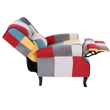Sedia Relax in Tessuto Patchwork | -it Sedia Relax in Tessuto Patchwork | -it
