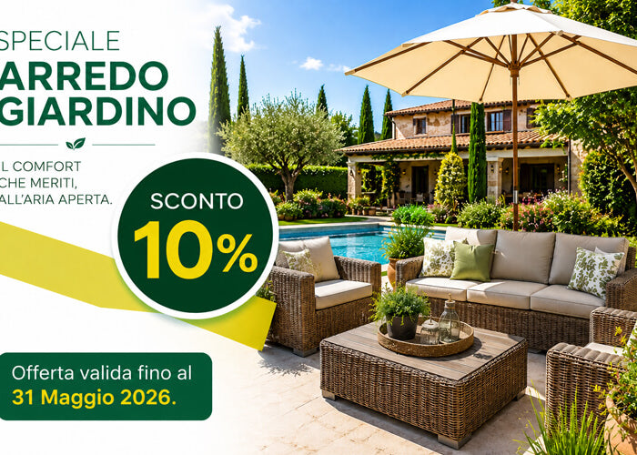 <h1>Arreda il tuo spazio esterno!</h1>