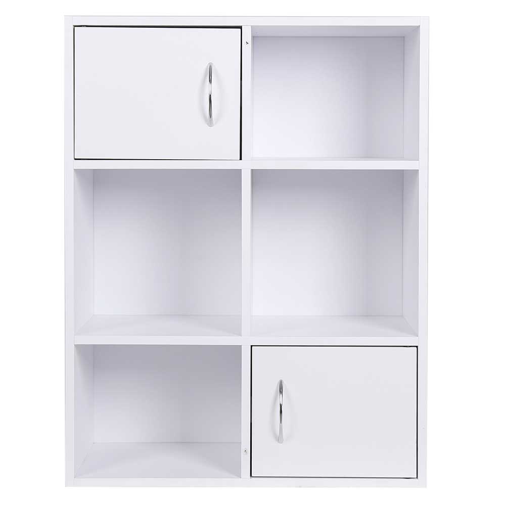 Libreria 6 Ripiani Con 2 Cassetti T4TREAM - 182,9 Cm Rovere Rustico - Foto 7