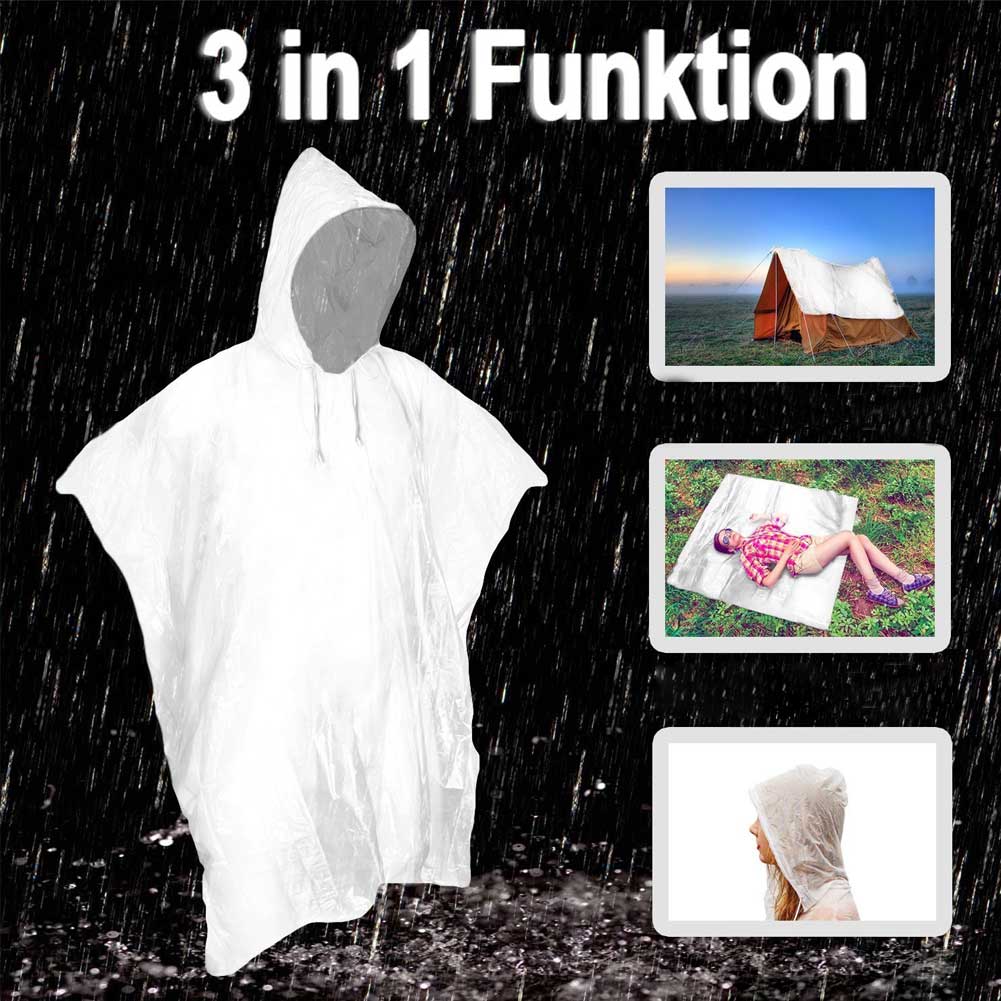 Antipioggia Bici Elettrica Pioggia Clacson Bici DRYRIDE Mantella