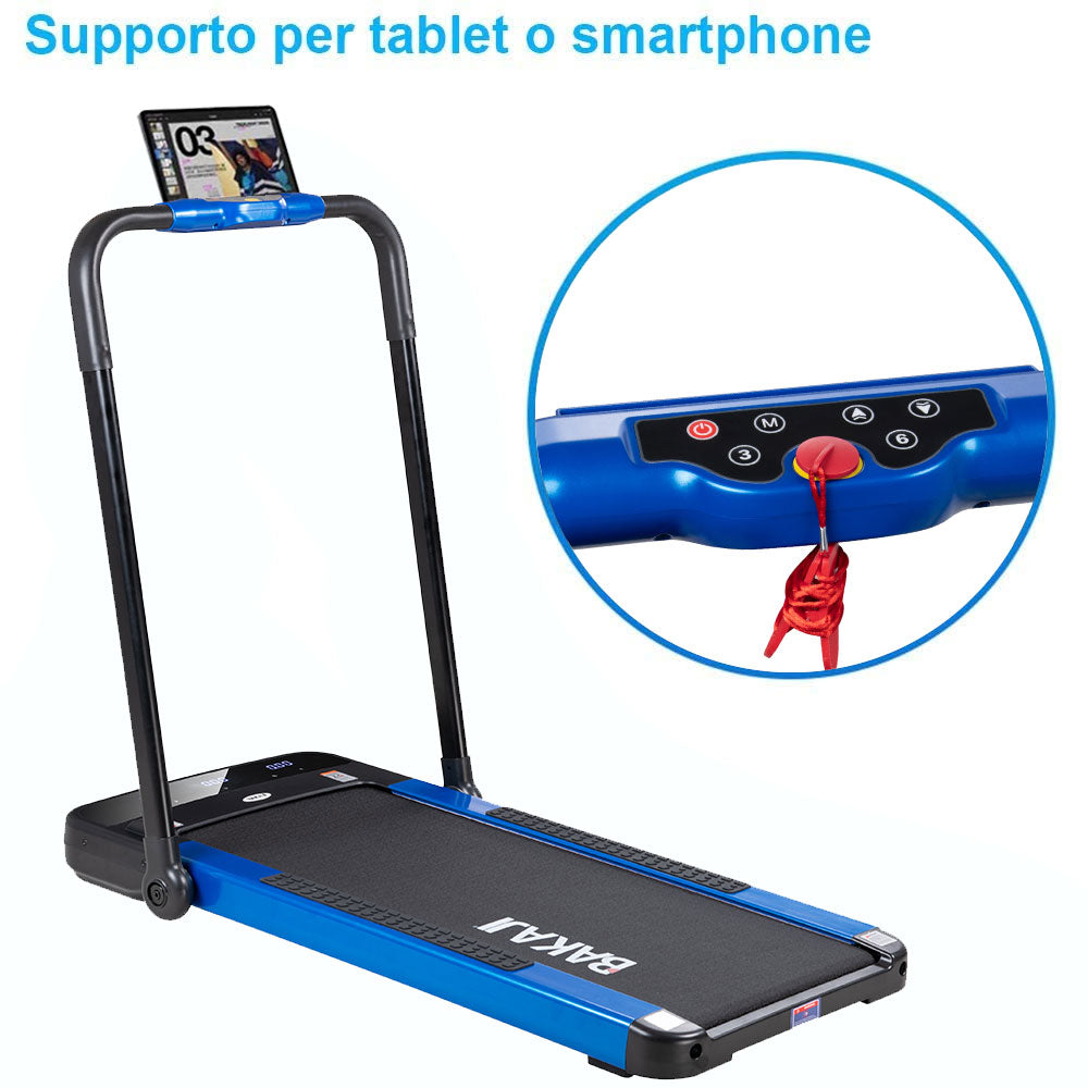 Superun Raceable Tapis Roulant Elettrico adatto per Dispositivi indossabili, Walking Pad con capacità massima di 136 kg con controllo APP, Treadmill con lezioni di allenamento, 2,5 CV Motore Superun Raceable Tapis Roulant Elettrico adatto per Dispositivi indossabili, Walking Pad con capacità massima di 136 kg con controllo APP, Treadmill con lezioni di allenamento, 2,5 CV Motore