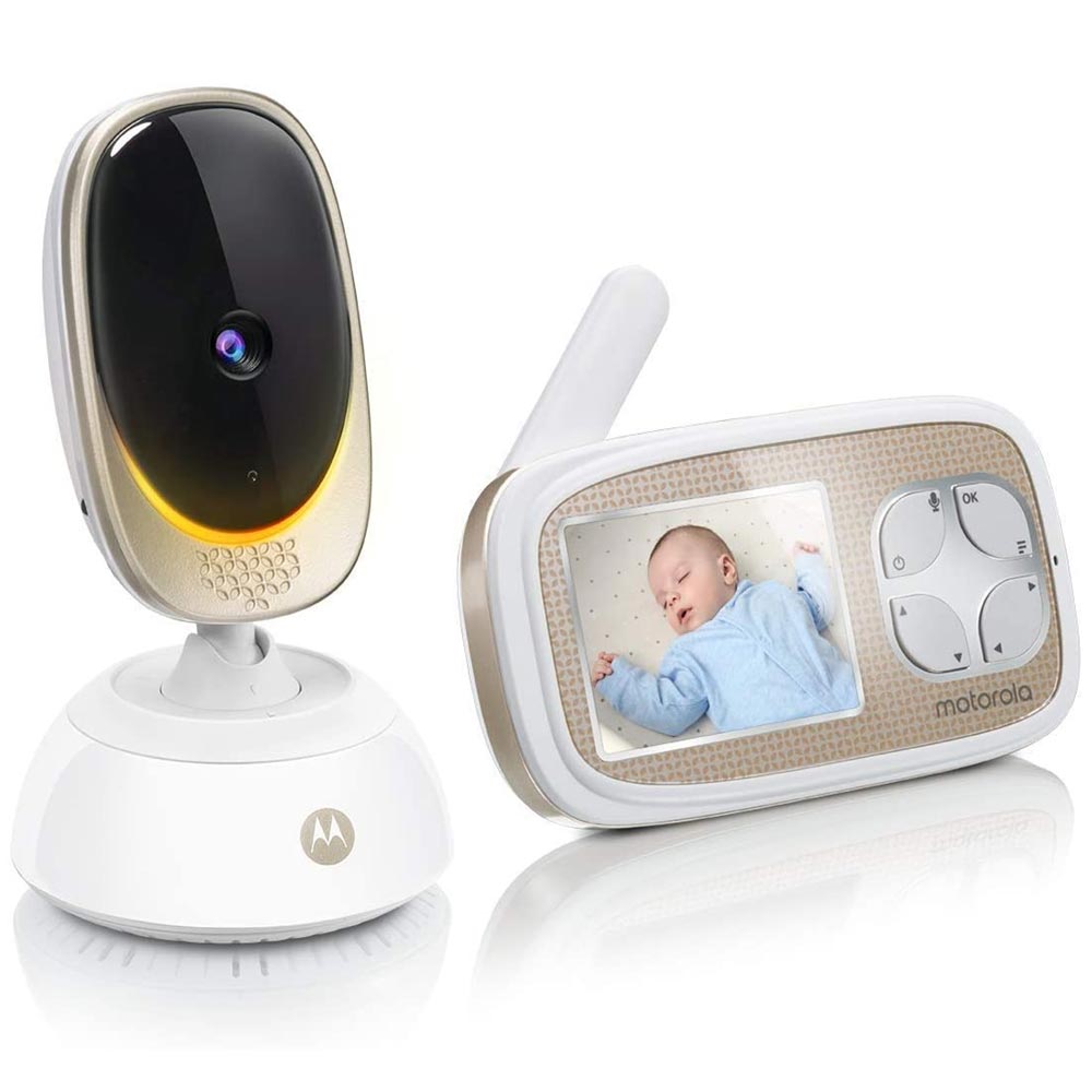 Baby Monitor Telecamera Wifi Sorveglianza Bambino Neonato + Luce Nottu