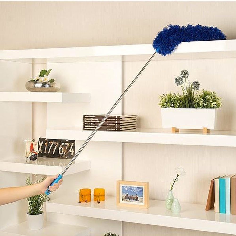 8 Pezzi Spolverino Telescopico Lavabile, 2 Spolverini Per Polvere - Foto 7