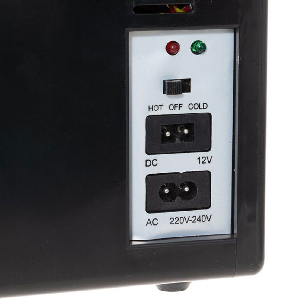 Mini frigo portatile 12-220 volt 4 litri per camper auto o viaggio ufficio  – Rosso – Sikurit Technology Solutions