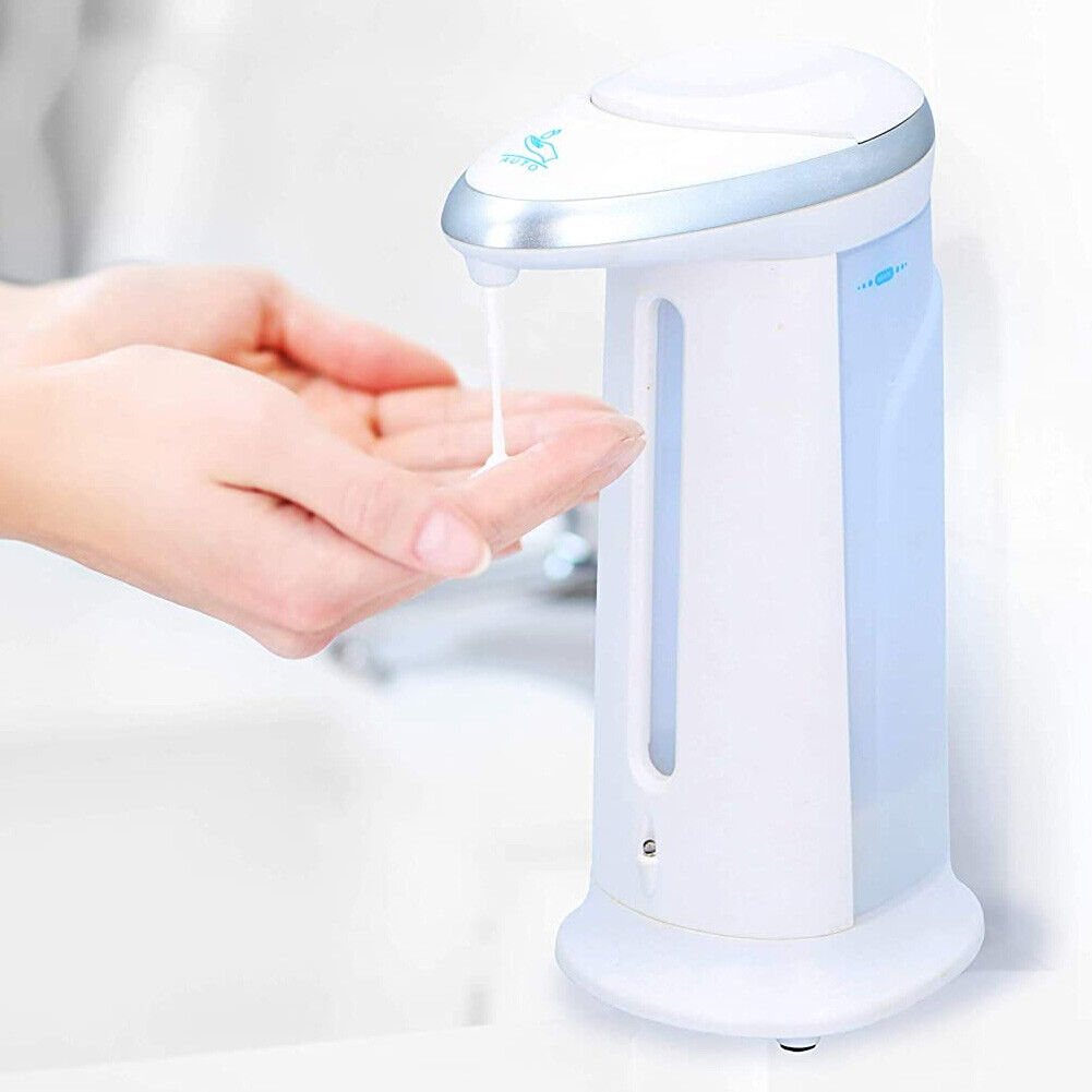 Dispenser Sapone Automatico Dispenser di Sapone Touchless con Sensore a Infrarossi per la Casa, Cucina, Ufficio (300ml, Nero Dispenser Sapone Automatico Dispenser di Sapone Touchless con Sensore a Infrarossi per la Casa, Cucina, Ufficio (300ml, Nero