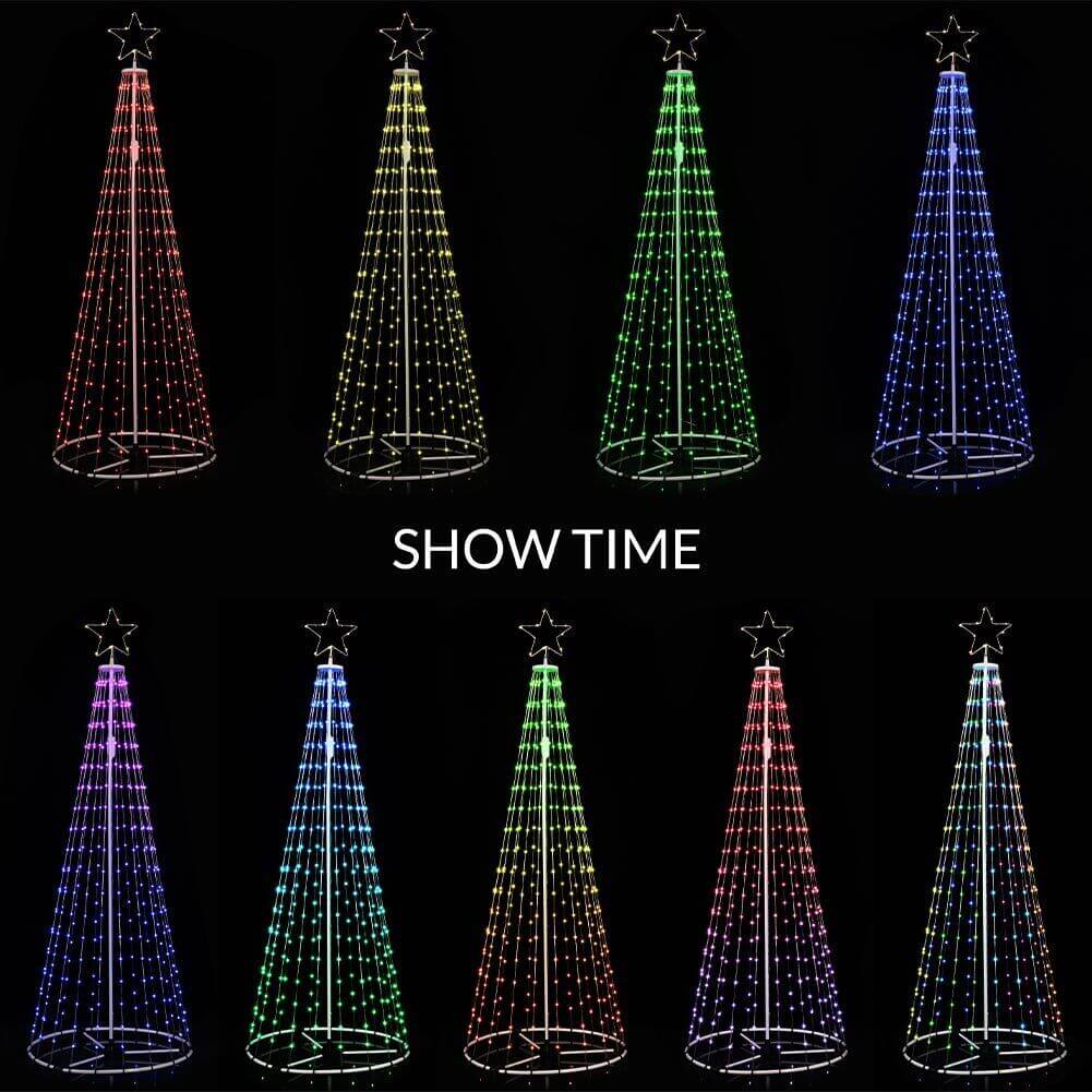 Luci per albero di natale 25m 220 LEDs natalizie a LED da Esterno Interno con 8 modalità end-to Luci per albero di natale 25m 220 LEDs natalizie a LED da Esterno Interno con 8 modalità end-to