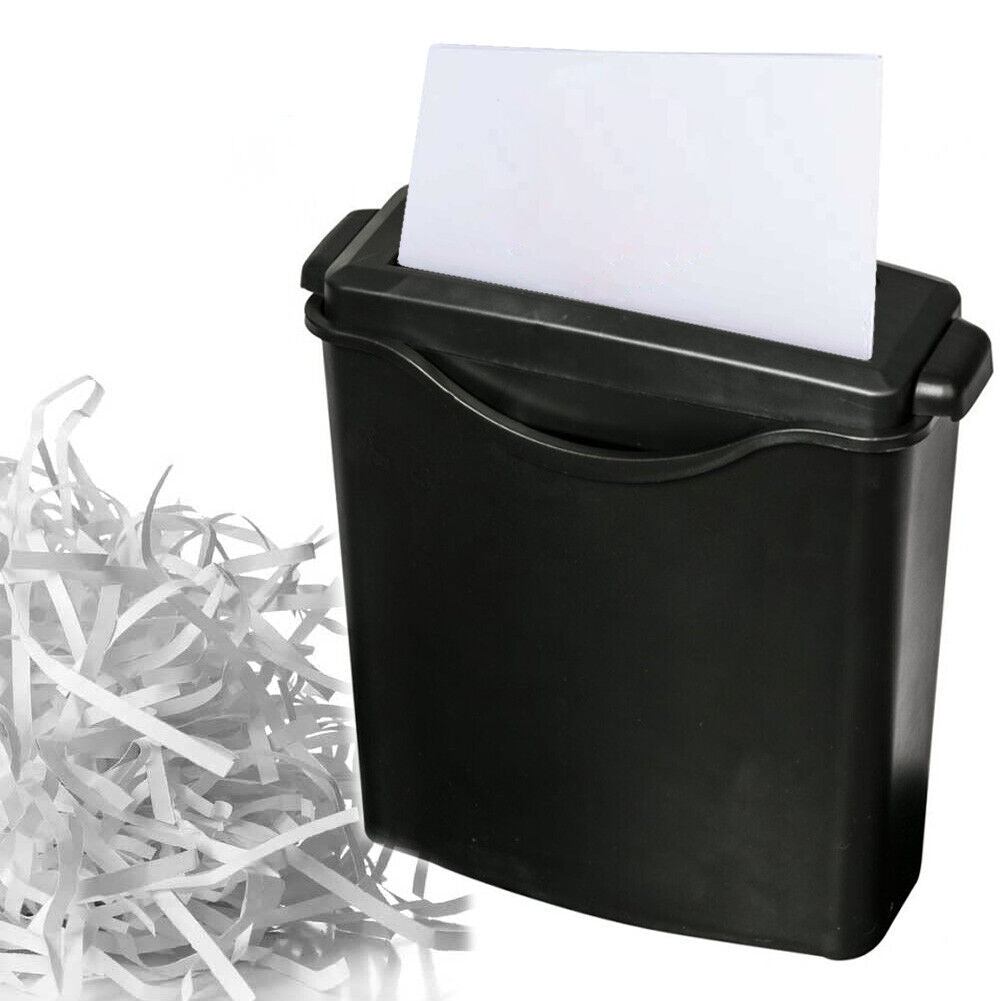 Tritadocumenti Elettrico Stakmann - Distrugge Fino A 6 Fogli A4 + Carte Di Credito, 190W, Compatto Per Ufficio - Foto 5