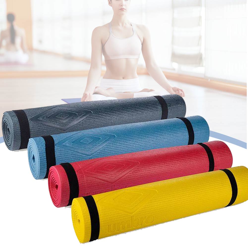 Tappetino Yoga Antiscivolo 175 x 60 cm Ideale x Palestra Umbro 4 color