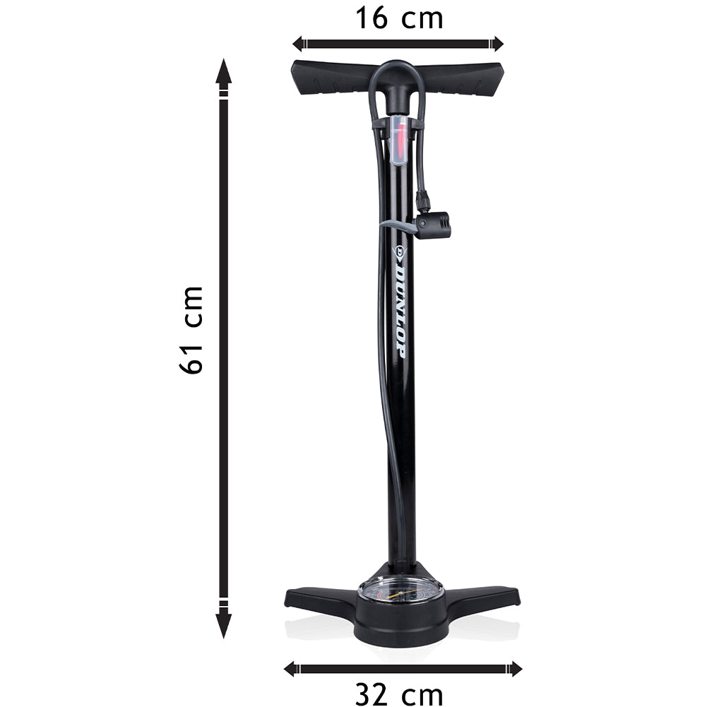 Pompa da bicicletta portatile con valvola intelligente della pompa con  manometro PSI