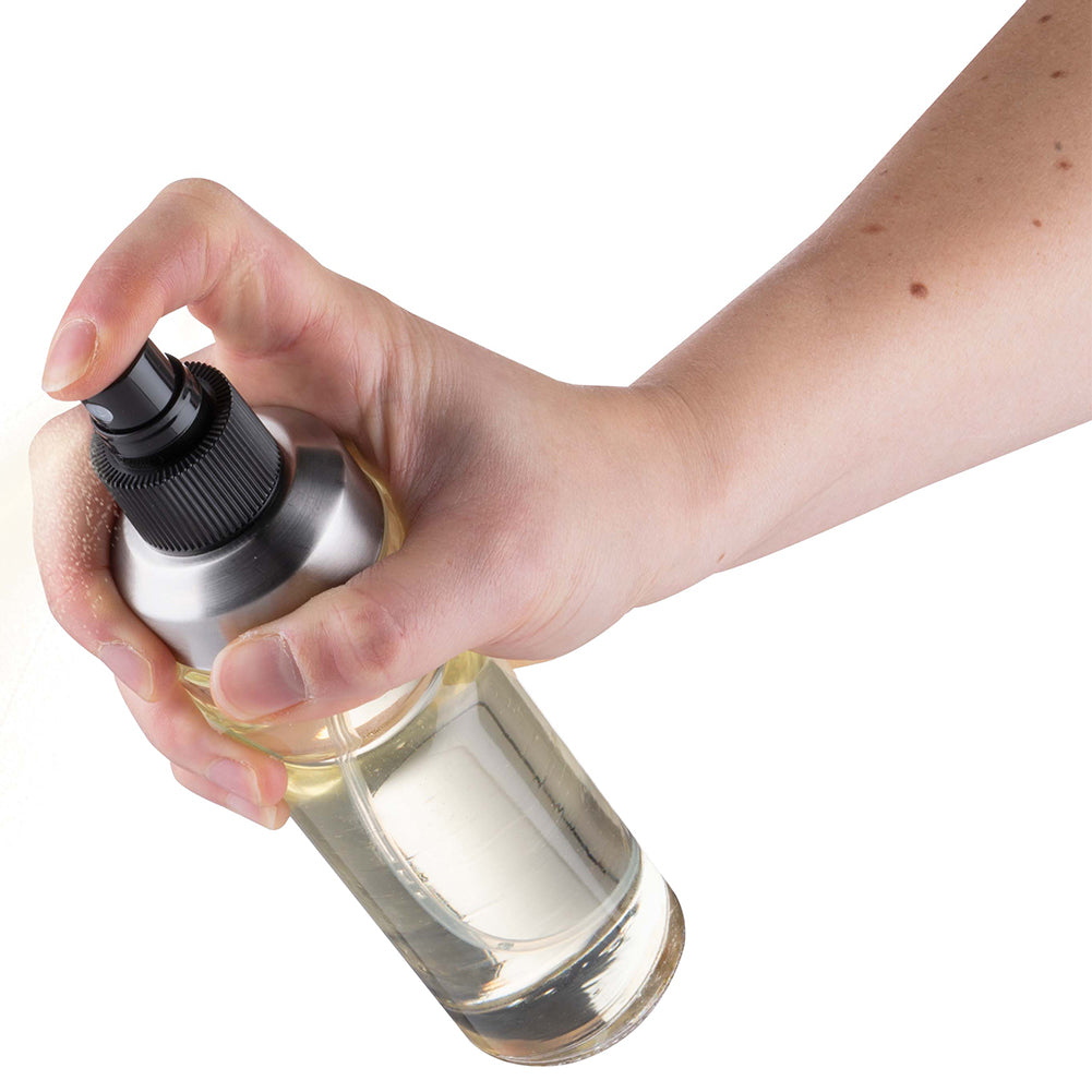Spruzzino Dosatore Spray per Olio da Cucina Capienza 150ml in Acciaio
