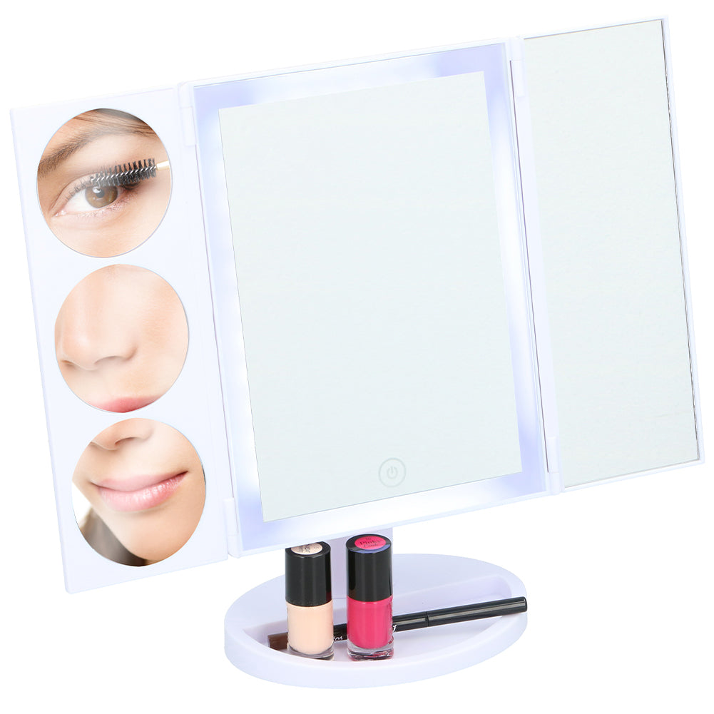 Specchio Cosmetico per Trucco Specchietto Makeup con 36 Luci Led