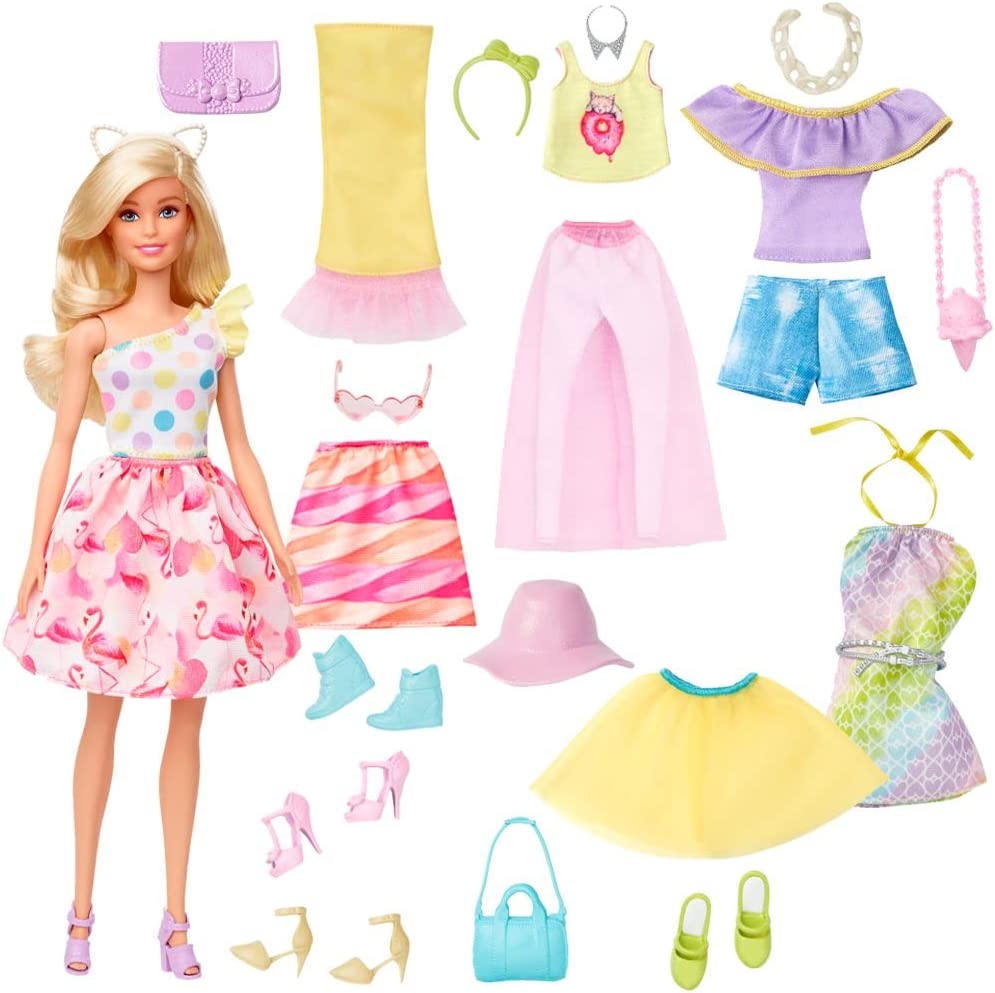 Barbie Set da Gioco Fashion Collection Playset Bambola con