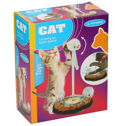 Set Di Giocattoli per Gatti,36 Pezzi Giochi per Gatti,Gioco Gatto Da  Interno Set