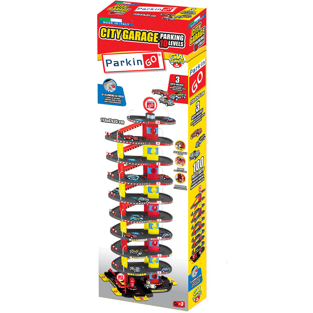 Parcheggio per macchinine giocattolo in legno fatto a mano - Set da gioco multilivello per bambini - Italia Parcheggio per macchinine giocattolo in legno fatto a mano - Set da gioco multilivello per bambini - Italia