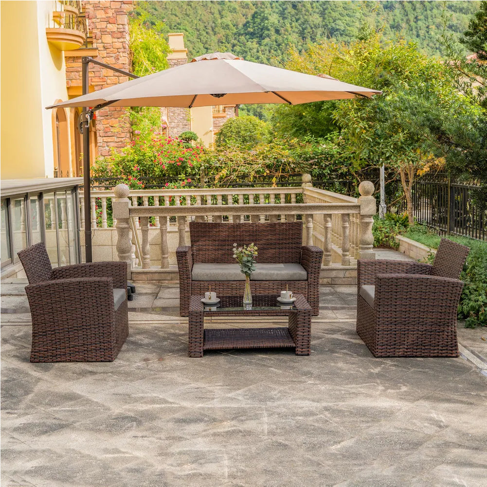 Vidaxl Sdraio Da Terrazzo Economiche Lettino Sdraio Sdraio Rattan