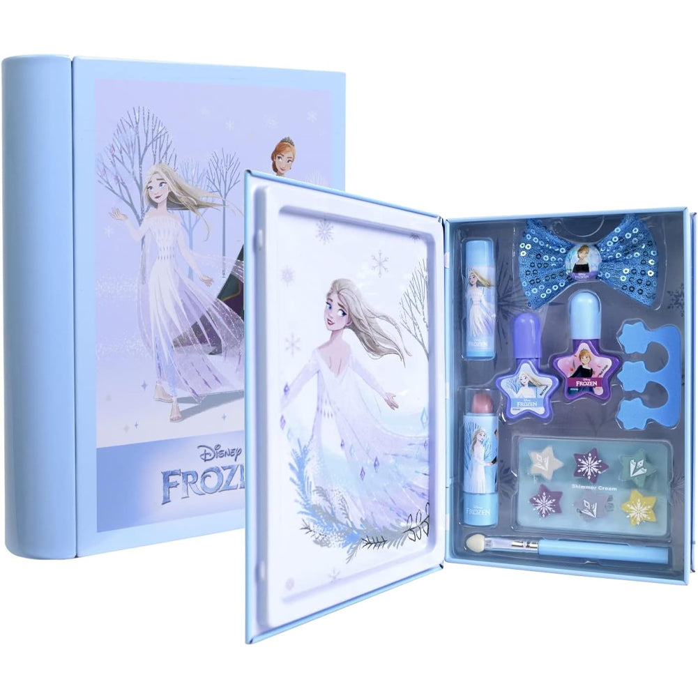 Disney Frozen Snow Magic Book Libro Bellezza con Prodotti Makeup Idea