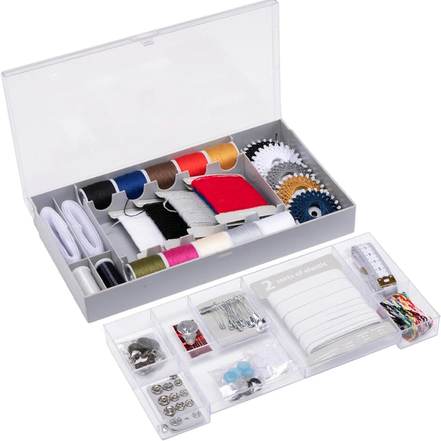2 pieces kit da cucito da viaggio Set Da Cucito Professionale mini  portatile kit cucito casa su tela magliette kit per cucire a mano :  : Casa e cucina