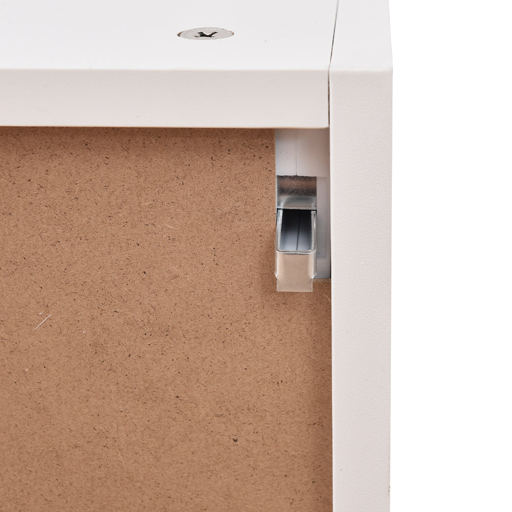 Pensile Scolapiatti Legno 80x32x72 Cm Bianco - Mobile Cucina Con Ante E Ripiani - Foto 11